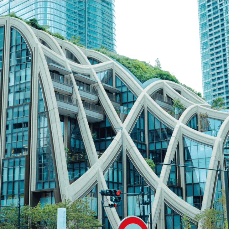 麻布台ヒルズC街区 建物外観